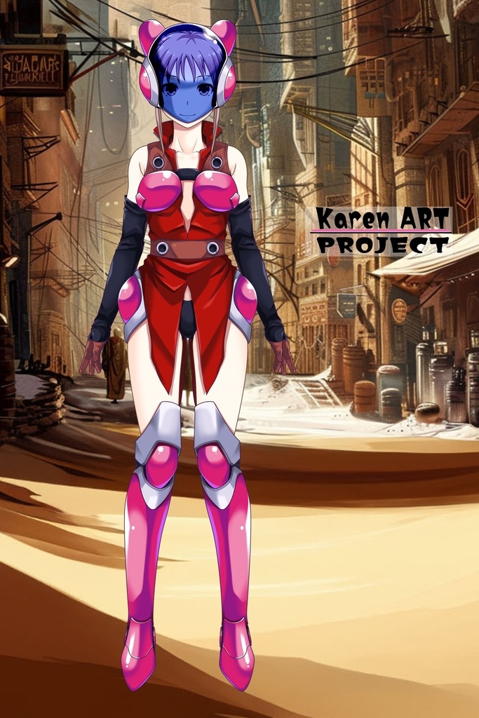 装備系女子 Vol.35 サハリ Part2【創世機士ガイアース】 Gear-loving girls Vol.35 - Sahari Part2【Genesis Survivor Gaiarth】