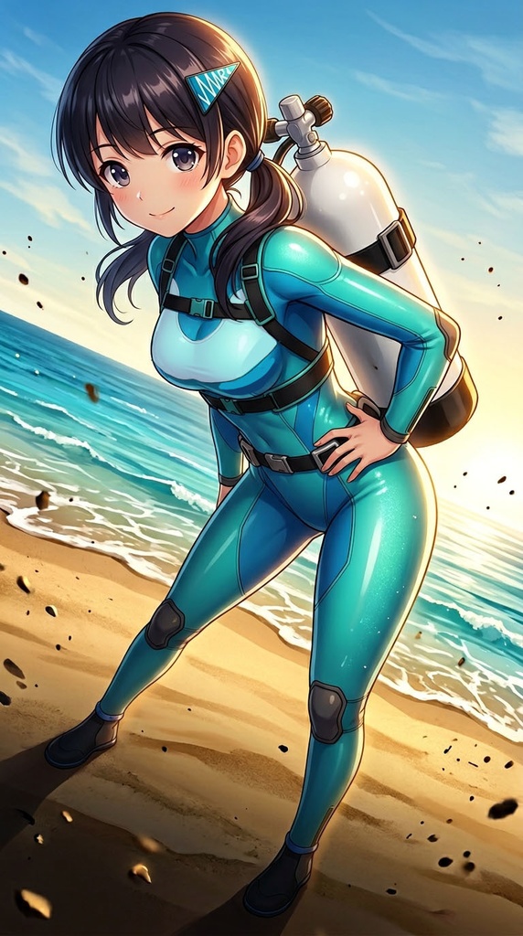 潜水女子 Vol.12 Full Face Mask-Diving GEAR【水中を泳ぐ女性の美】 Diving Girls Vol.12 - Full Face Mask-Diving GEAR【The Beauty of Women Swimming Underwater】