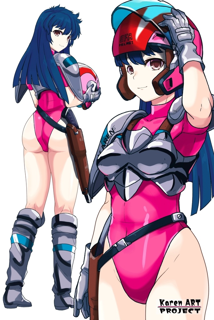 装備系女子 Vol.36 天現寺ひろみ【バーニングフォース】 Gear-loving girls Vol.36 - Hiromi Tenzenji【BURNING FORCE】