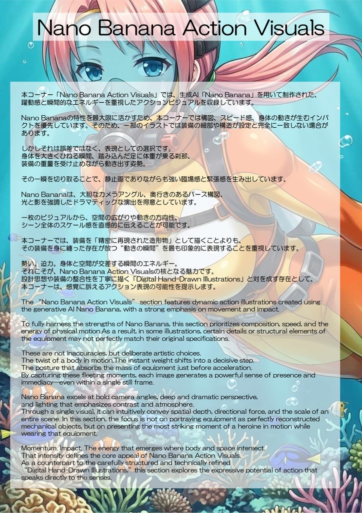 潜水女子 Vol.13 Full Face Mask-Diving GEAR【水中を泳ぐ女性の美】 Diving Girls Vol.13 - Full Face Mask-Diving GEAR【The Beauty of Women Swimming Underwater】