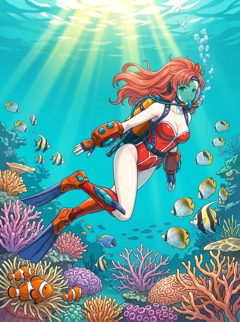 装備系女子 Vol.37 マリーン【タイタニックミステリー-蒼の戦慄-】 Gear-loving girls Vol.37 - Marine【Titanic Mystery: The Blue Tremor】