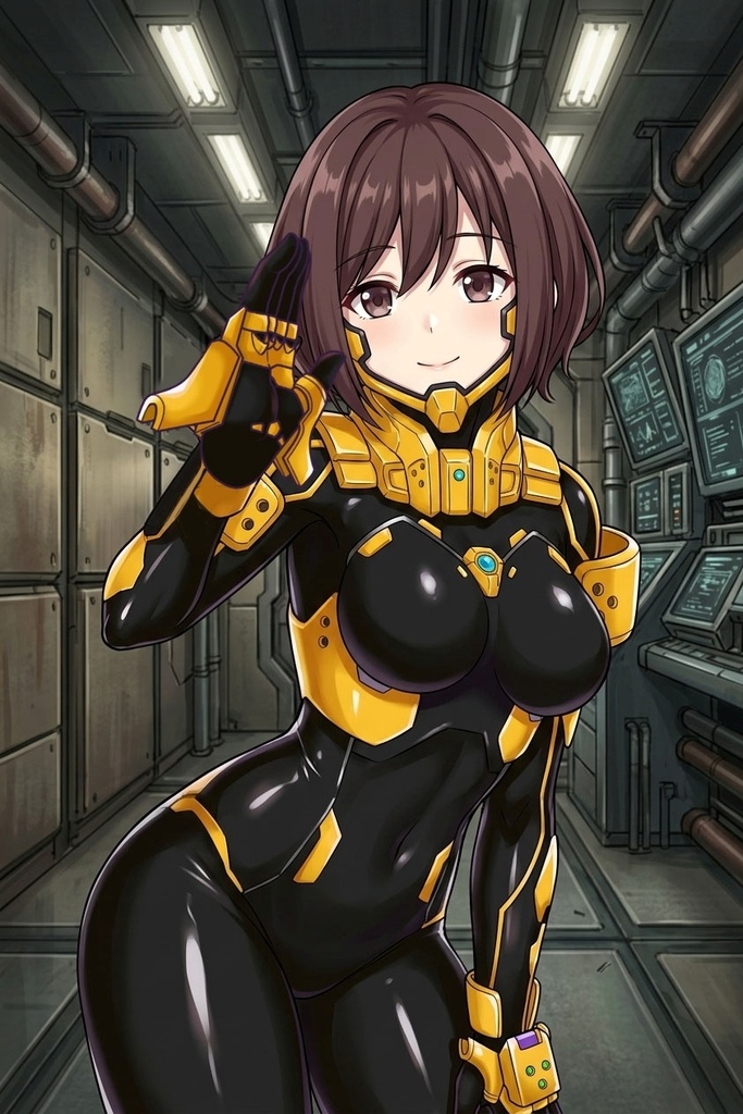 装備系女子 Vol.38 篁唯依 【トータル・イクリプス-帝都燃ゆ-】 Gear-loving girls Vol.38 - Yui Takamura【TOTAL ECLIPSE】