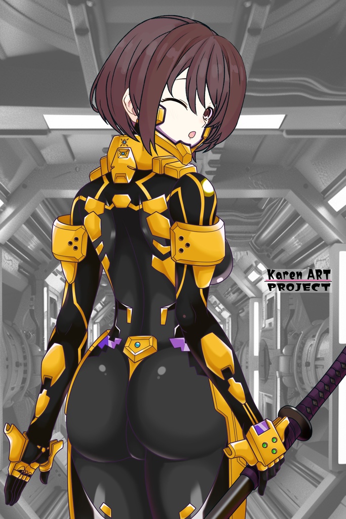 装備系女子 Vol.38 篁唯依 【トータル・イクリプス-帝都燃ゆ-】 Gear-loving girls Vol.38 - Yui Takamura【TOTAL ECLIPSE】