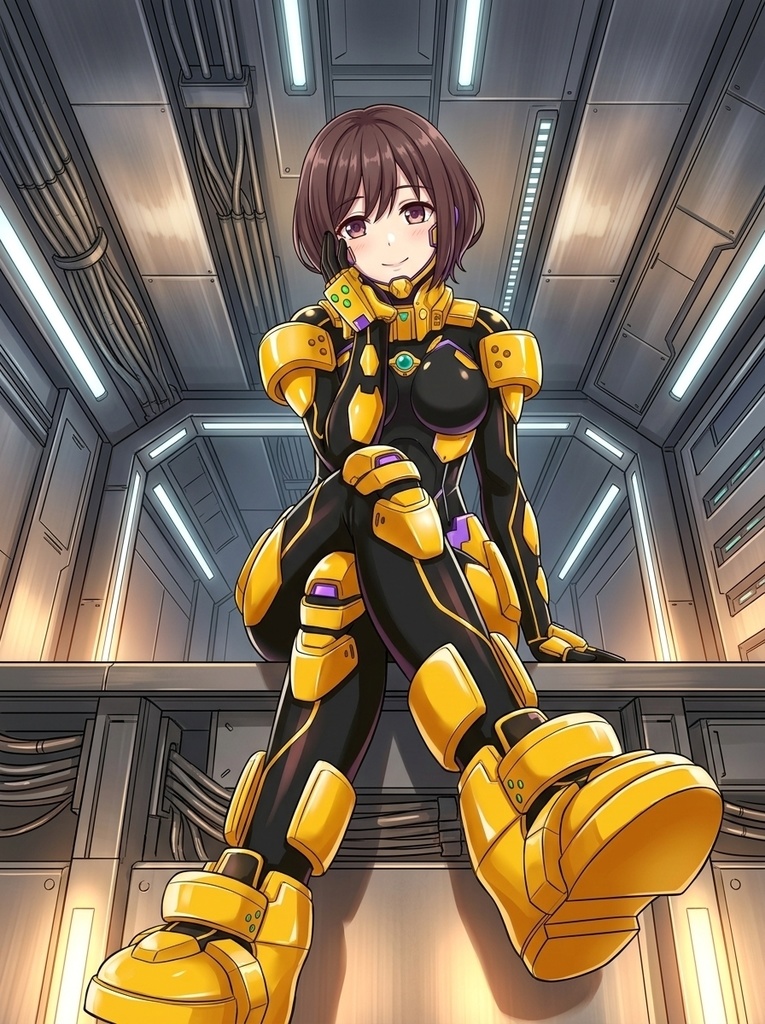 装備系女子 Vol.38 篁唯依 【トータル・イクリプス-帝都燃ゆ-】 Gear-loving girls Vol.38 - Yui Takamura【TOTAL ECLIPSE】