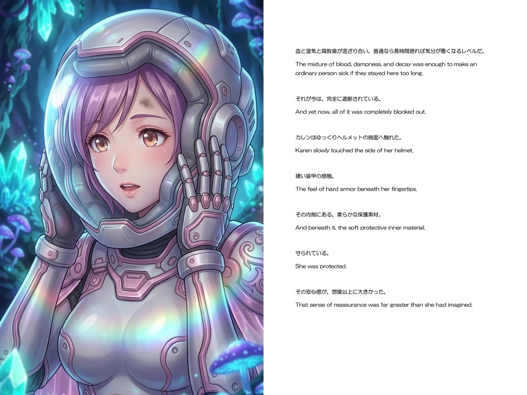 Agent Karen 小説Vol.29 白銀の姫騎士は、魔法ではなく出力で解決する Episode 1 Agent Karen Novel Vol.29 The Silver Princess Knight Solves Problems with Output, Not Magic Episode 1