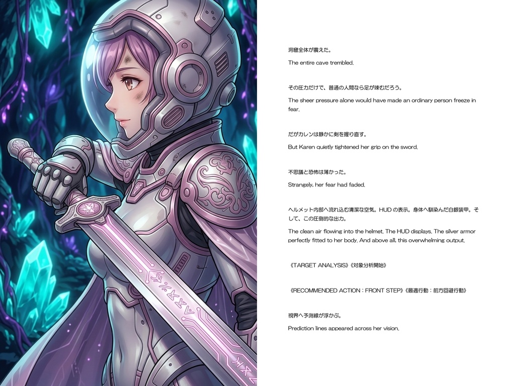 Agent Karen 小説Vol.29 白銀の姫騎士は、魔法ではなく出力で解決する Episode 1 Agent Karen Novel Vol.29 The Silver Princess Knight Solves Problems with Output, Not Magic Episode 1