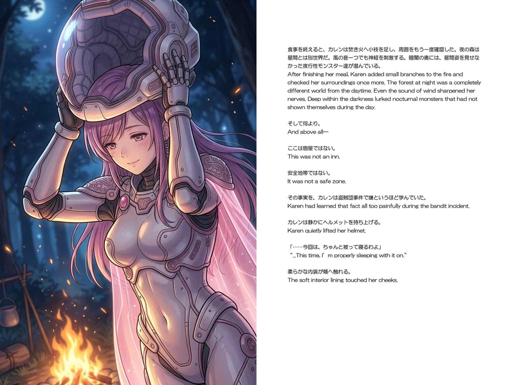 Agent Karen 小説Vol.31 白銀の姫騎士は、魔法ではなく出力で解決する Episode 3 Agent Karen Novel Vol.31 The Silver Princess Knight Solves Problems with Output, Not Magic Episode 3