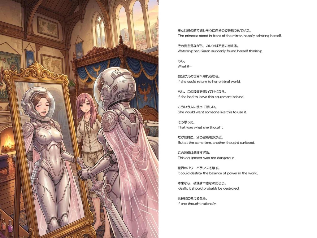 Agent Karen 小説Vol.32 白銀の姫騎士は、魔法ではなく出力で解決する Episode 4 Agent Karen Novel Vol.32 The Silver Princess Knight Solves Problems with Output, Not Magic Episode 4
