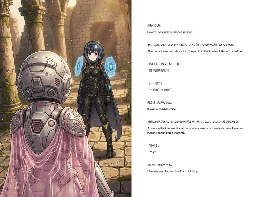 Agent Karen 小説Vol.33 白銀の姫騎士は、魔法ではなく出力で解決する Episode 5 Agent Karen Novel Vol.33 The Silver Princess Knight Solves Problems with Output, Not Magic Episode 5