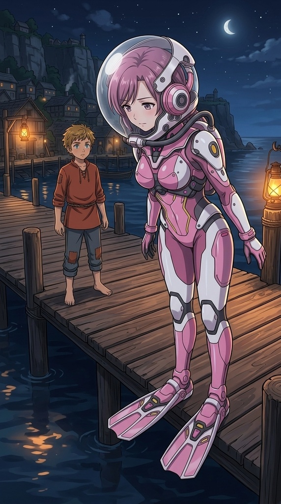 Agent Karen 小説Vol.34 異世界へ漂着した女潜水士、チート装備で海の便利屋を始めます Episode 1 Agent The Female Diver Washed Ashore in Another World Starts a Marine Handyman Business with Cheat Equipment Episode 1