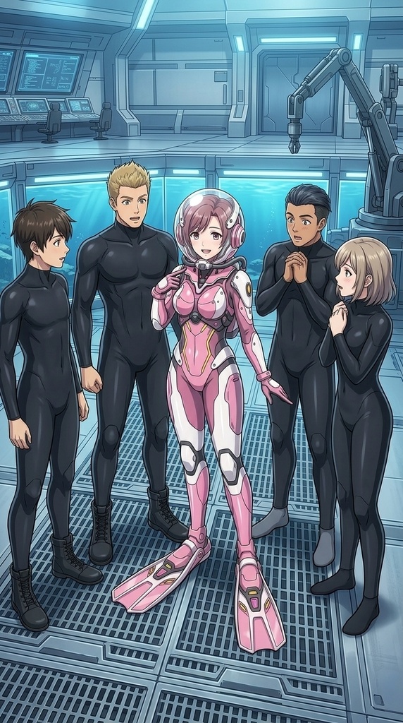Agent Karen 小説Vol.37 異世界へ漂着した女潜水士、チート装備で海の便利屋を始めます Episode 4 The Female Diver Washed Ashore in Another World Starts a Marine Handyman Business with Cheat Equipment Episode 4
