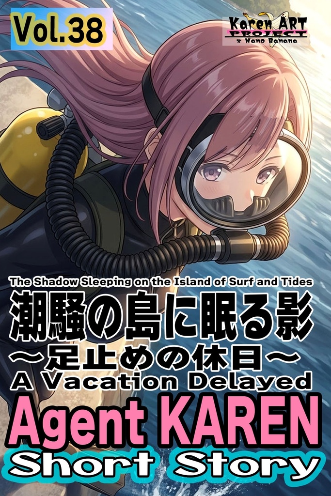 Agent Karen 小説Vol.38 潮騒の島に眠る影 Agent Karen Novel Vol.38 The Shadow Sleeping on the Island of Surf and Tides