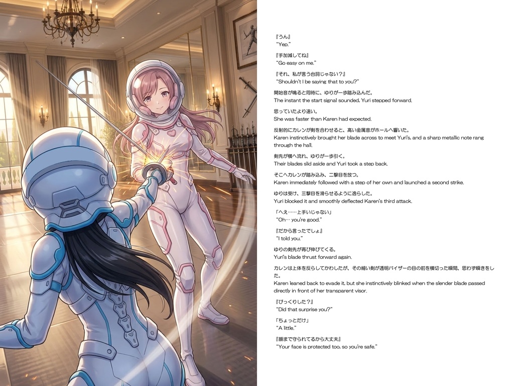 Agent Karen 小説Vol.40 カレンの休日 令嬢の邸宅と蒼い水底 Agent Karen Novel Vol.40 Karen’s Day Off — The Heiress’s Mansion and the Azure Depths