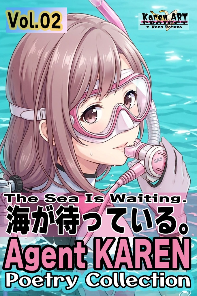 Agent Karen 詩集Vol.2 海が待っている。 Agent Karen Poetry Vol.2 - The Sea Is Waiting.