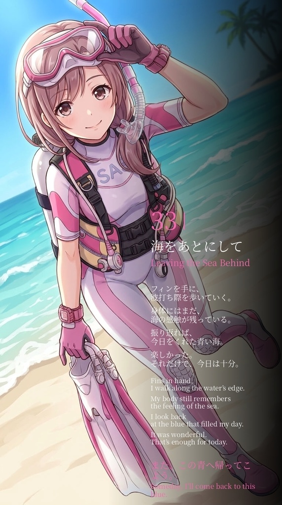 Agent Karen 詩集Vol.2 海が待っている。 Agent Karen Poetry Vol.2 - The Sea Is Waiting.