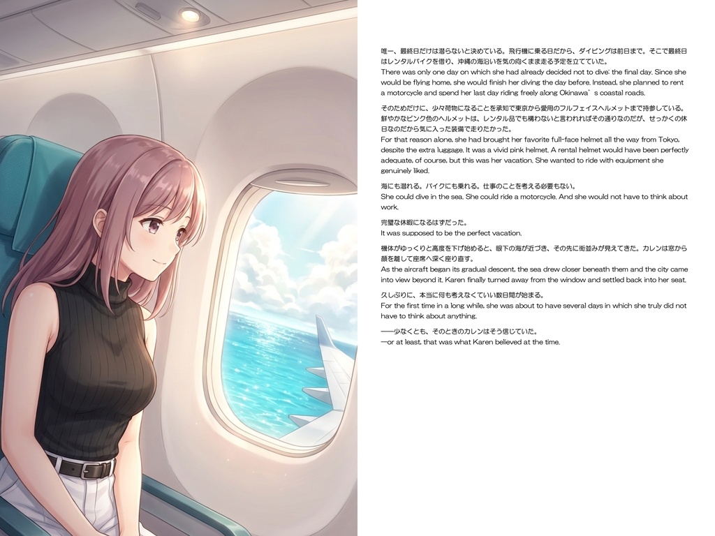 Agent Karen 小説Vol.41 カレンの休日-南の島と名もなき沈没船 Agent Karen Novel Vol.41Karen’s Day Off — The Southern Island and the Nameless Wreck
