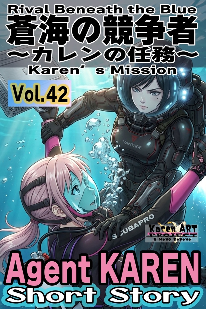 Agent Karen 小説Vol.42 カレンの任務―蒼海の競争者 Agent Karen Novel Vol.42 Karen’s Mission -Rival Beneath the Blue