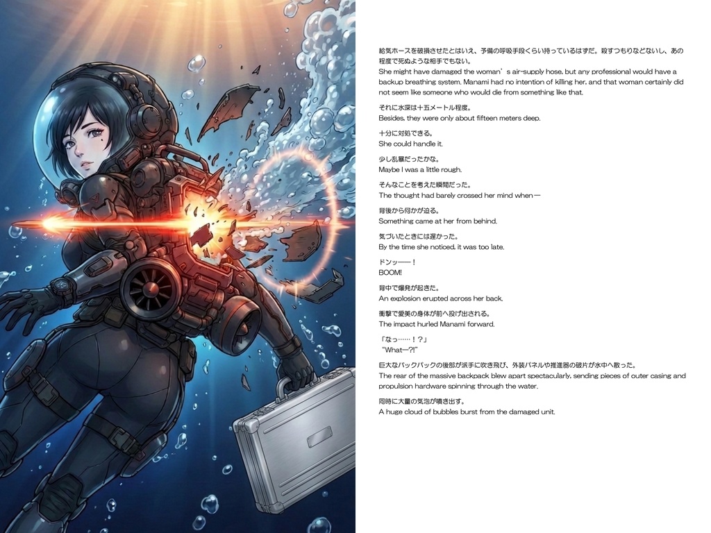 Agent Karen 小説Vol.42 カレンの任務―蒼海の競争者 Agent Karen Novel Vol.42 Karen’s Mission -Rival Beneath the Blue