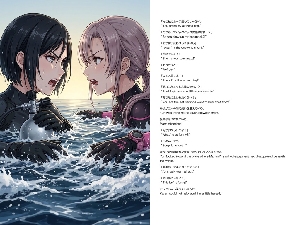 Agent Karen 小説Vol.42 カレンの任務―蒼海の競争者 Agent Karen Novel Vol.42 Karen’s Mission -Rival Beneath the Blue