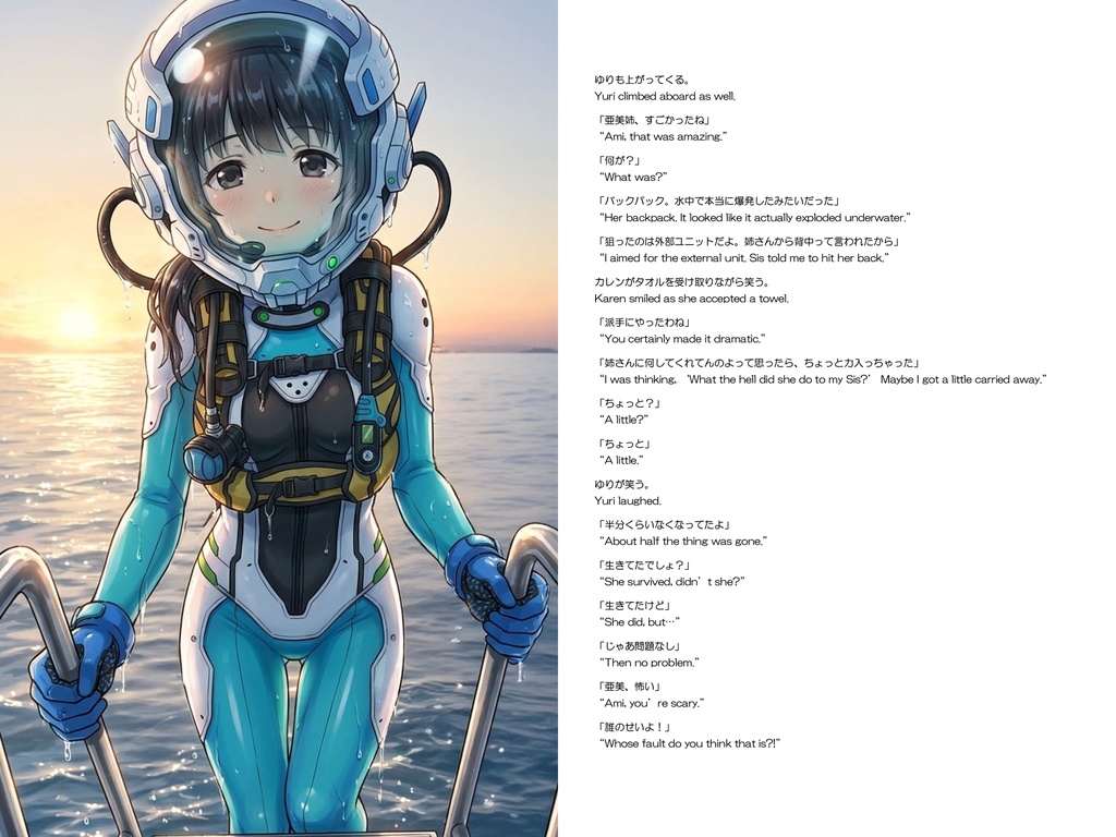 Agent Karen 小説Vol.42 カレンの任務―蒼海の競争者 Agent Karen Novel Vol.42 Karen’s Mission -Rival Beneath the Blue