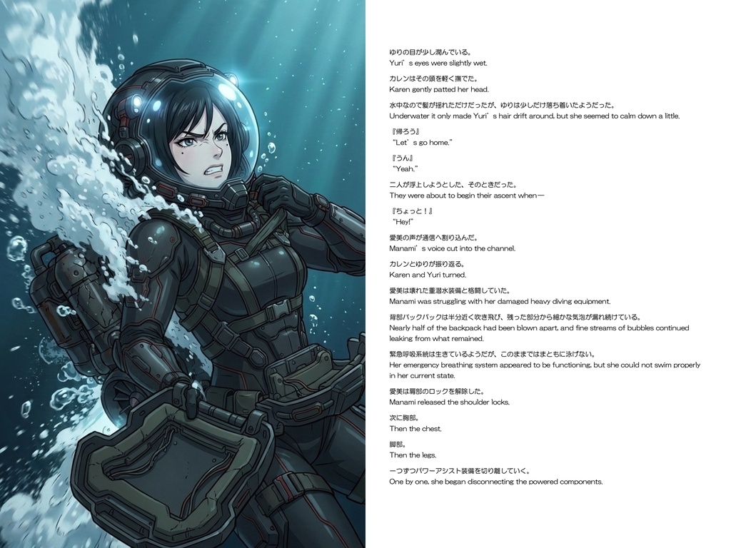 Agent Karen 小説Vol.42 カレンの任務―蒼海の競争者 Agent Karen Novel Vol.42 Karen’s Mission -Rival Beneath the Blue