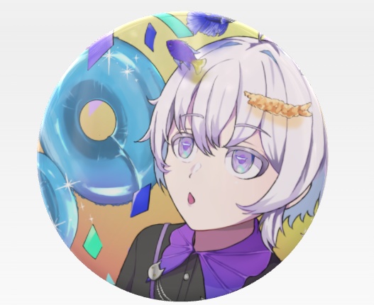 記念缶バッジ