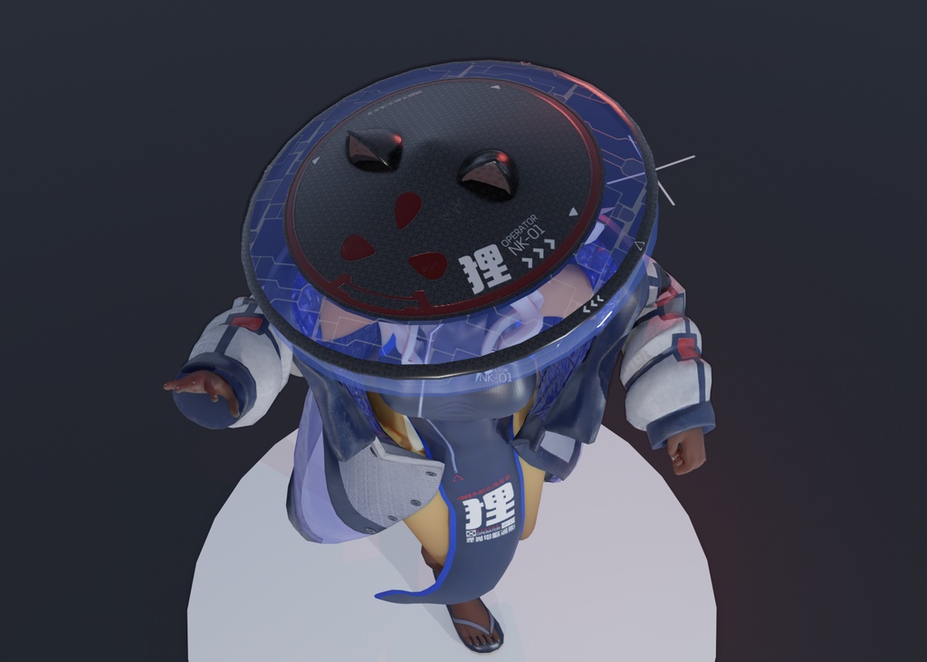 オリジナル3Dモデル「Newくおん」(サポート対応終了品)