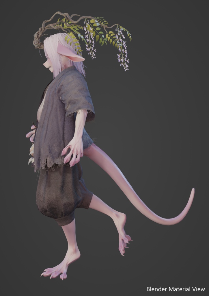 オリジナル3Dモデル「藤守」(サポート対応終了品)