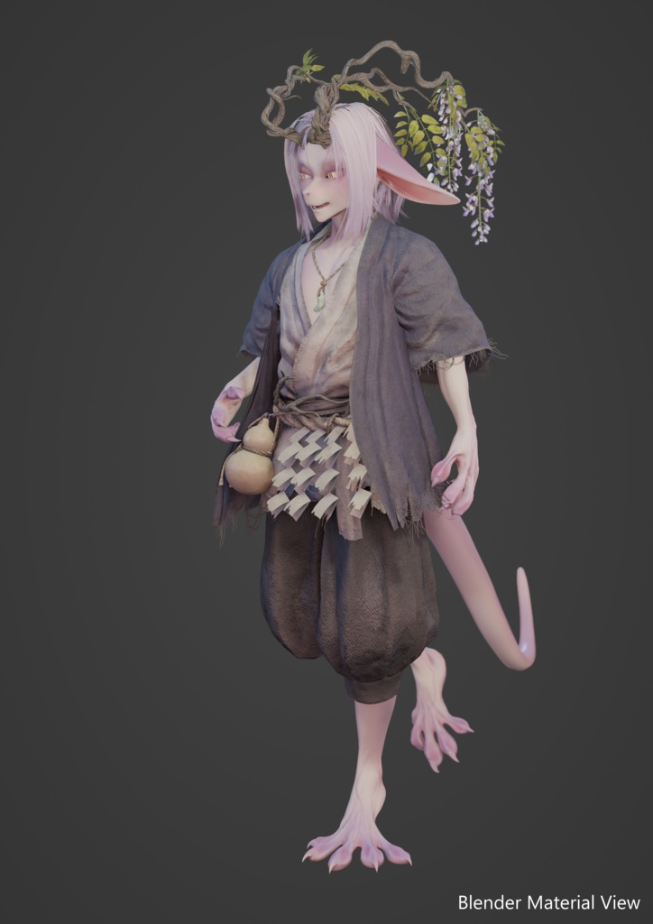 オリジナル3Dモデル「藤守」(サポート対応終了品)