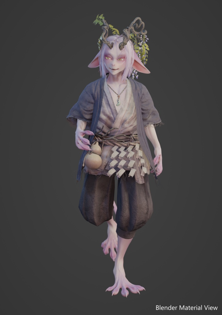 オリジナル3Dモデル「藤守」(サポート対応終了品)