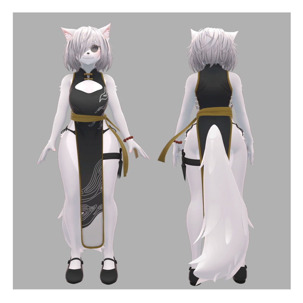 【無料】チャイナドレス【ましろ対応】