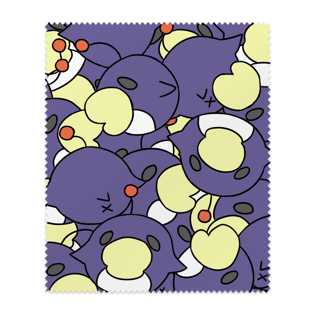 メガネ拭き　ぺけぺん
