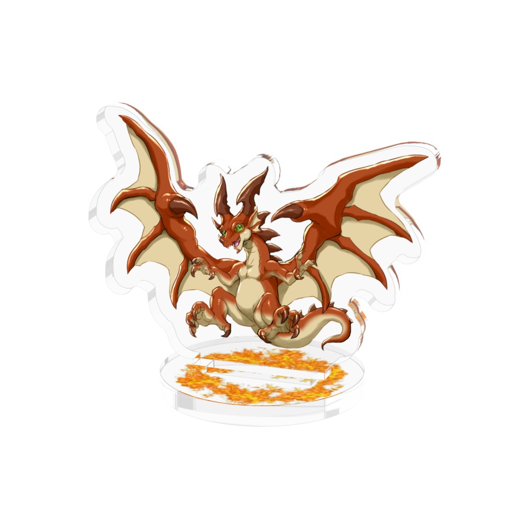 ミニドラゴンアクリルフィギュア