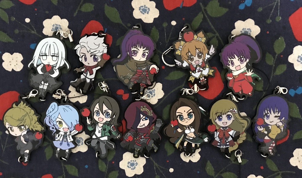 つながる!アークR ラバスト風 黒アクリルストラップ