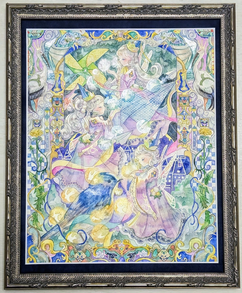 【原画】作品名:風を宿す者