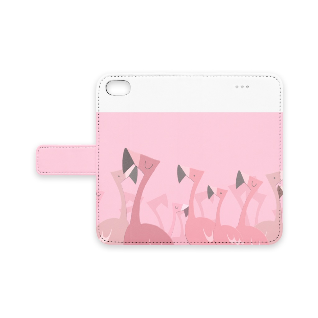 フラミンゴのiPhoneケース(iPhone7-8用)