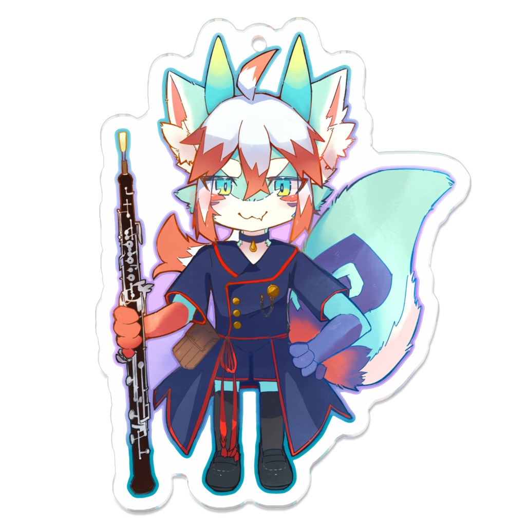 ノエルくんアクリルキーホルダー(オーボエ)