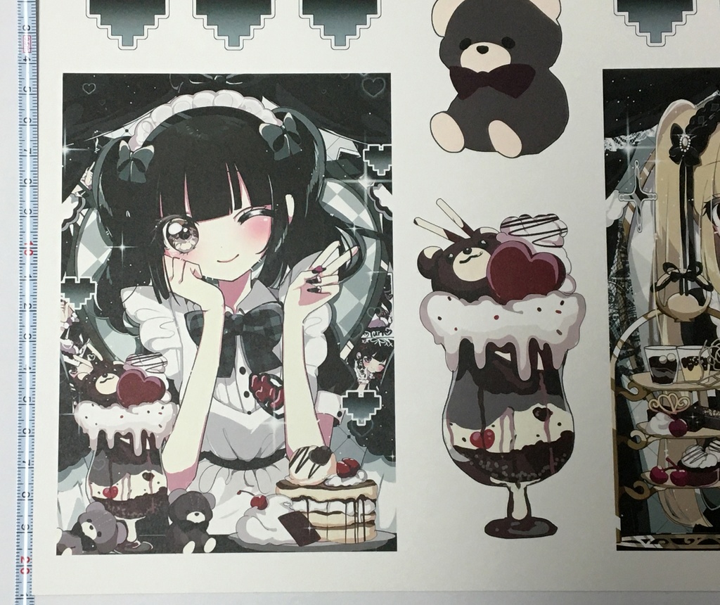 10個限定 ぜんぶセット 直筆アナログゆるキャライラスト付メッセージカード入り クリアファイル 限定販売 ひつじの田んぼ Booth店 Booth