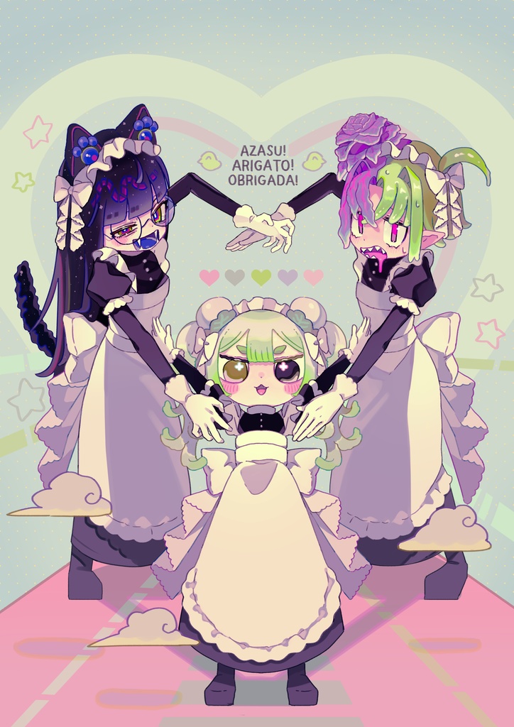 サンキューハートTシャツ