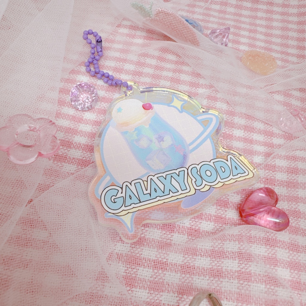 GALAXY SODAアクリルキーホルダー