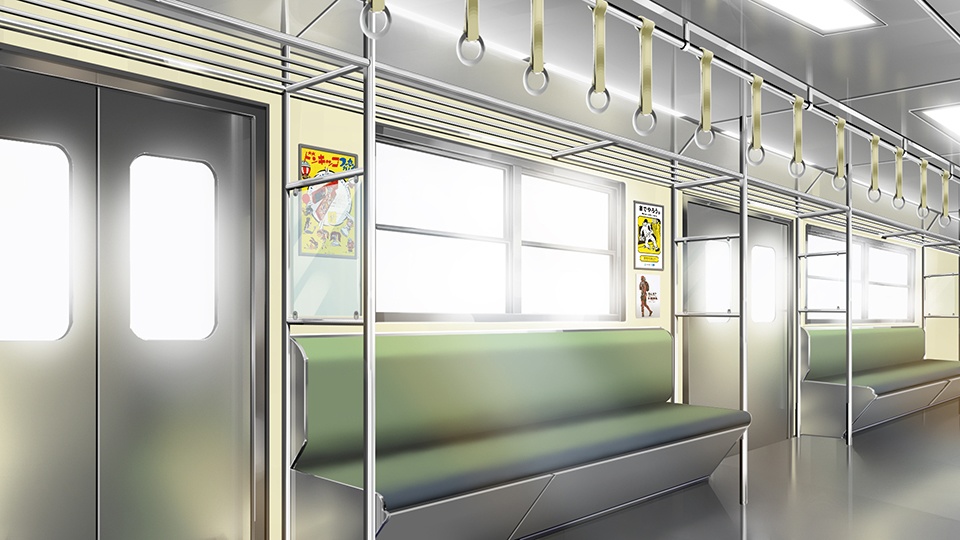 Japanese Train Interior