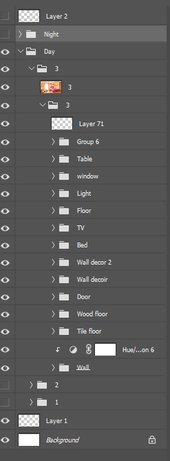 Bedroom Background Vtuber - ベッドルームの背景