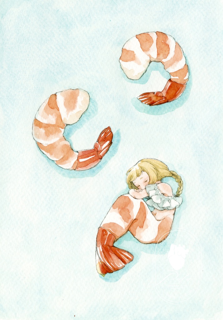 額装原画「剥き身の恋」