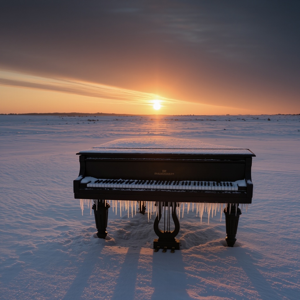 【商用フリーBGM】Silent Snowfall