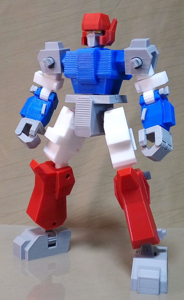 ロボット玩具"アルクス" 3Dプリント用STLデータ