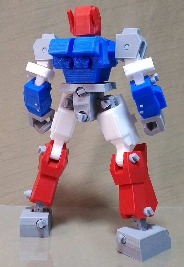 ロボット玩具"アルクス" 3Dプリント用STLデータ