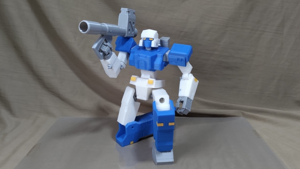 アートレータメック用武器セット 3Dプリント用STLデータ