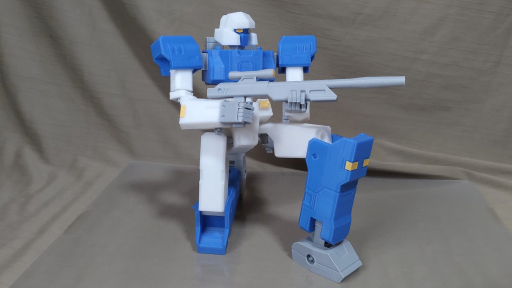 アートレータメック用武器セット 3Dプリント用STLデータ