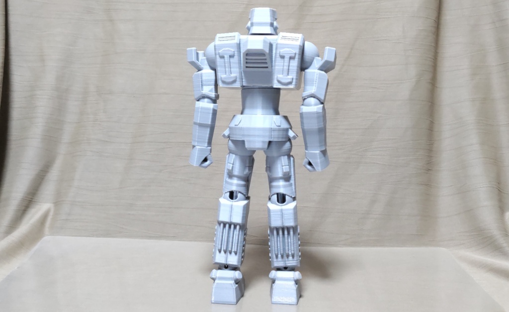 【無料/投げ銭】ロボット玩具"バウンサー・ブレイズ" 3Dプリント用STLデータ