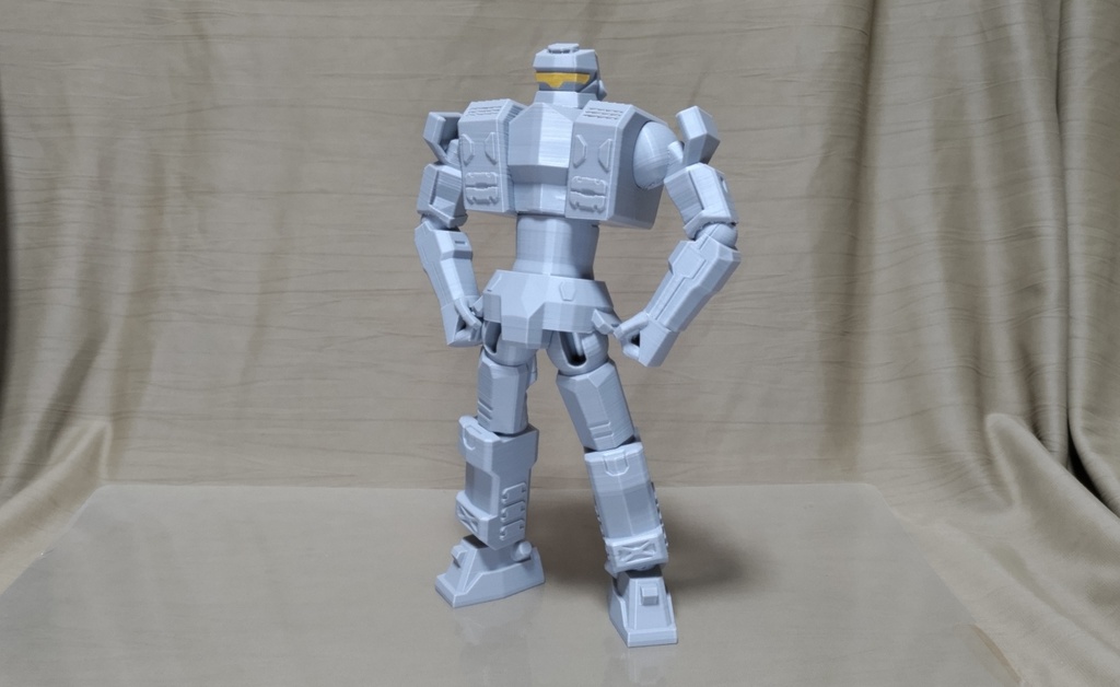 【無料/投げ銭】ロボット玩具"バウンサー・ブレイズ" 3Dプリント用STLデータ